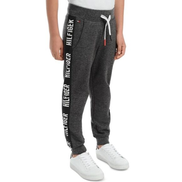 Tommy Hilfiger Shango Boys Sweatpants Charcoal Gray Size Large 16-18 - Picture 1 of 9